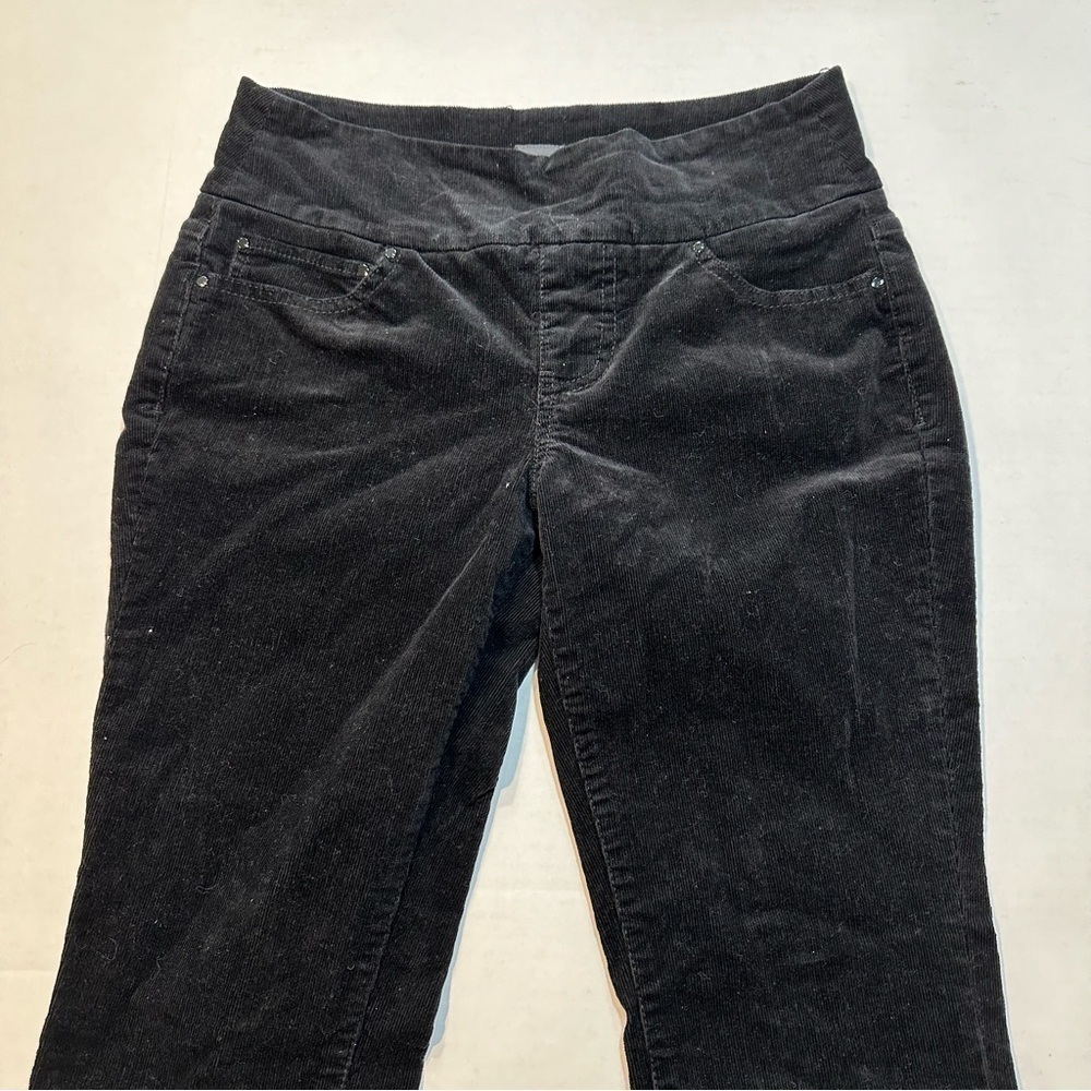 Jag Jeans Black Pants Women's Size 4P High Rise Straight Leg Trousers [B35#73] - Picture 3 of 14